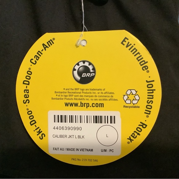 Can-Am Caliber Riding Jacket w/full zip-out lining. NWT! - Picture 8 of 13